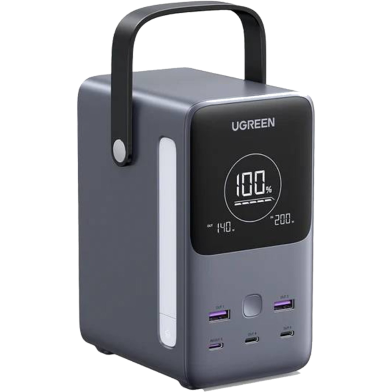 UGREEN 300W 48000mAh 5 Ports Portable Charger Power Bank With Smart Digital Display