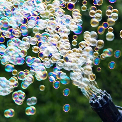 Bubble Blaster 8-Hole Automatic Bubble Blower Electric Bubble Maker Machine Toy for Toddler Kids Boys Girls